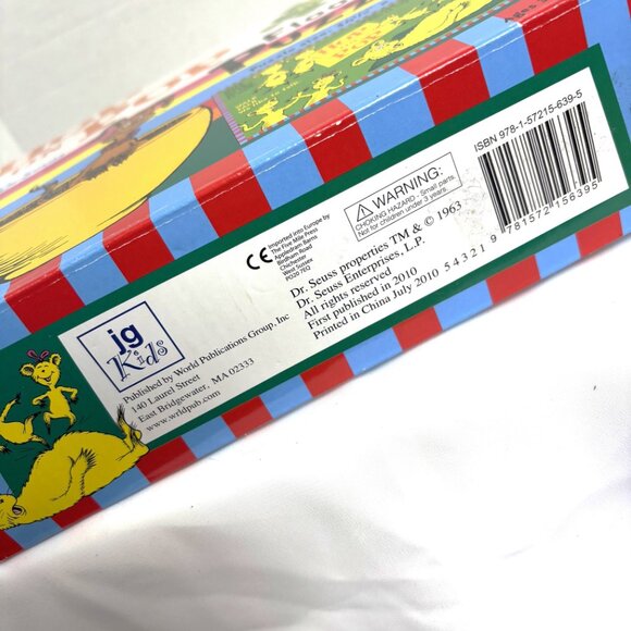 Dr Seuss Hop on Pop Giant Floor Puzzle 48 Piece Complete - Picture 10 of 10
